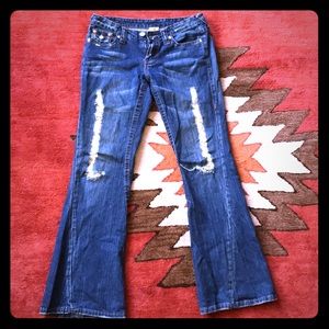 True Religion, flare cut size 29 jeans. Worn once!